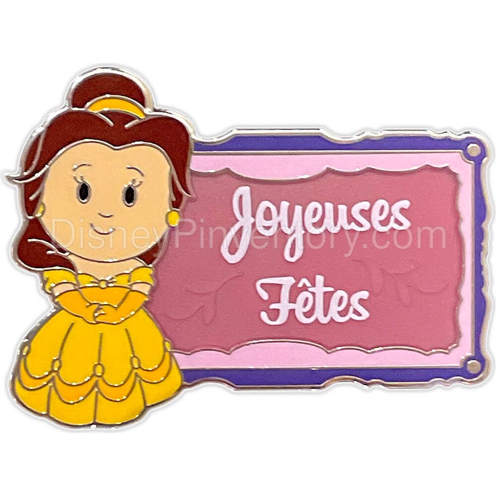 it's a small world Holiday Mystery Pin Set - Belle - French - Pin 32960