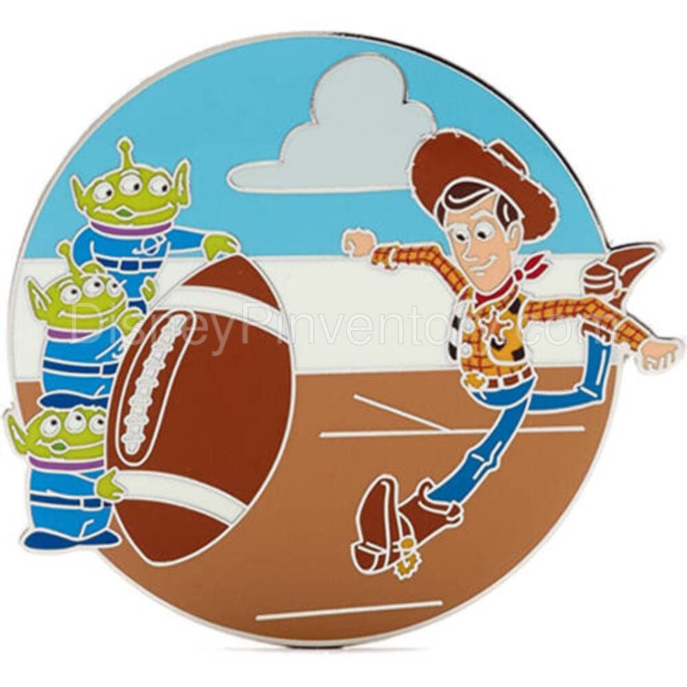Pixar in the Park Mystery Pin Set - Woody & Aliens - Toy Story - Pin 33177