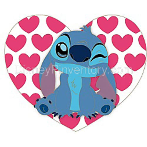 Valentine's Day Hearts: Stitch Pin - Pin 33506