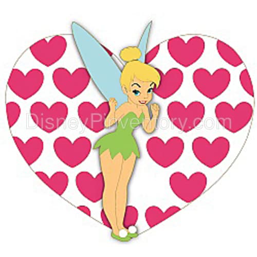 Valentine's Day Hearts: Tinker Bell Pin - Pin 33509