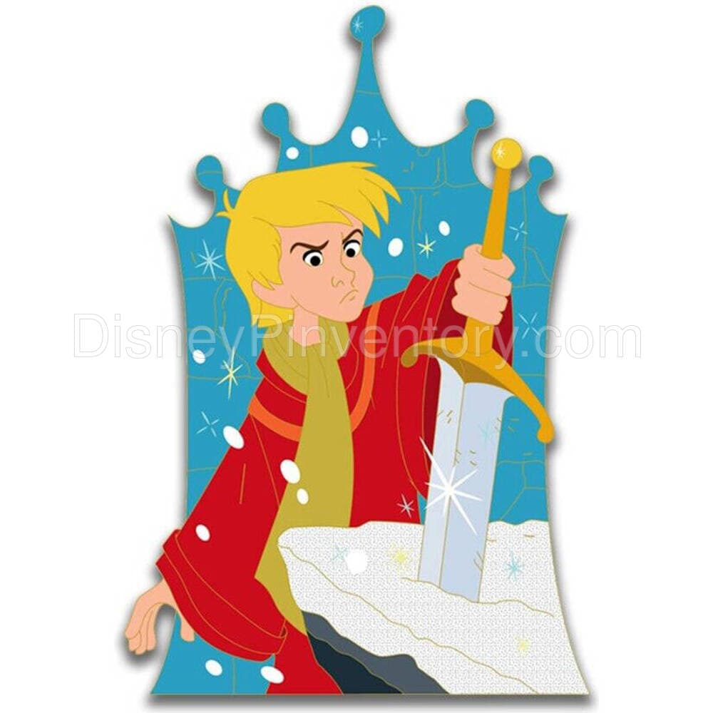 The Sword in the Stone 60th Anniversary - Arthur - Pin 33719