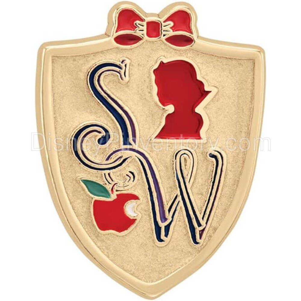 Disney Princess Snow White Citizen Crystal Watch & Coat of Arms Pin Gift Set - Pin 33745