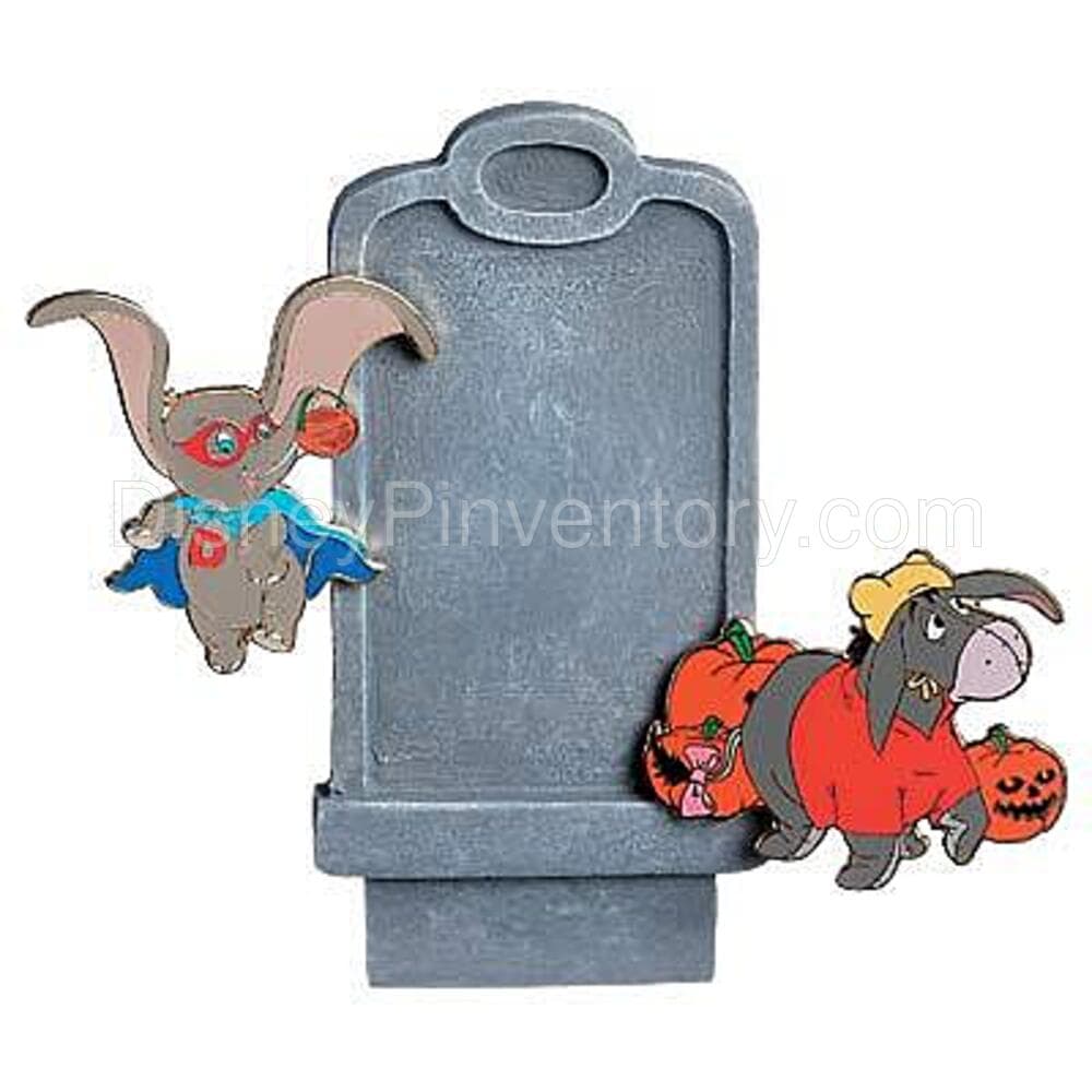 Dumbo & Eeyore Tombstone Pin Set - Pin 3393