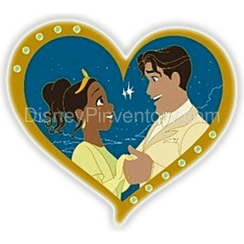WDI Valentines Day 2024 Pin - Tiana & Prince Naveen - Pin 33940