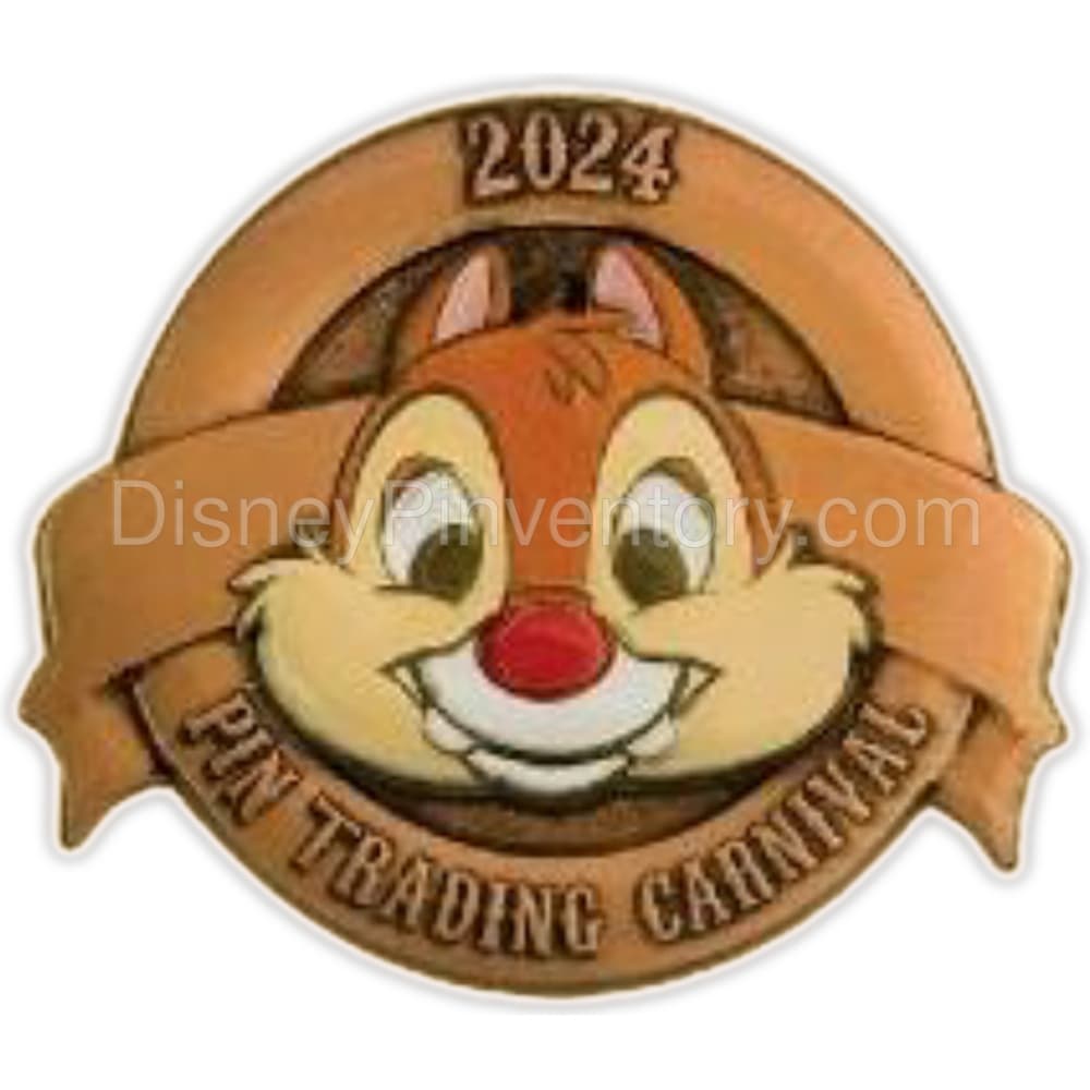 Chip 'n Dale Bronze Pin Set - HKDL Pin Trading Carnival 2024 - Dale Pin Only - Pin 34172