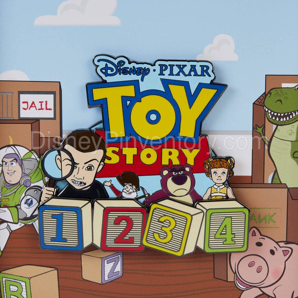 Toy Story Movie Collab Baddies Box Sliding Pin - Pin 34194