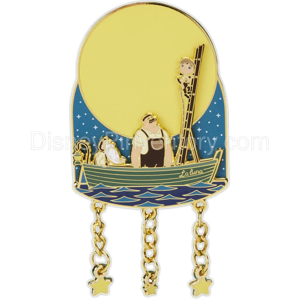 Pixar Shorts La Luna Moon Box Glow Pin - Pin 34228