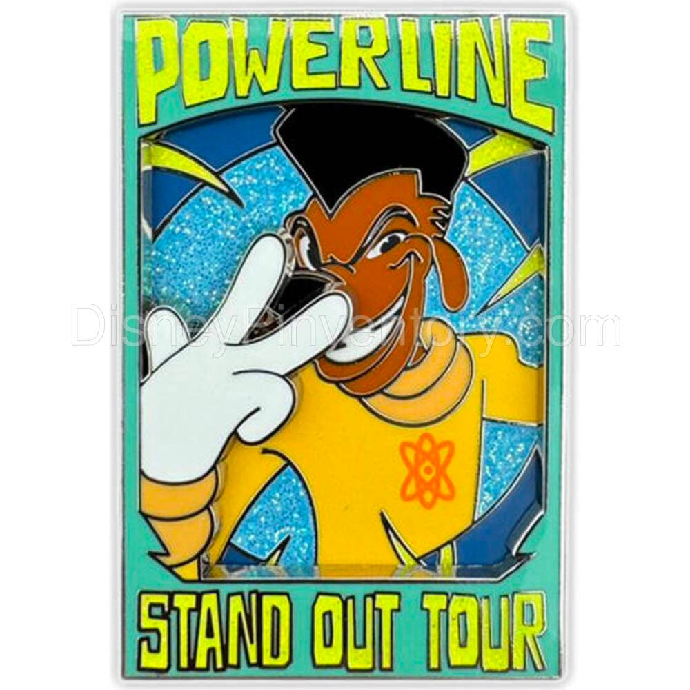 Powerline Stand Out Tour Pin - A Goofy Movie - Pin 34516