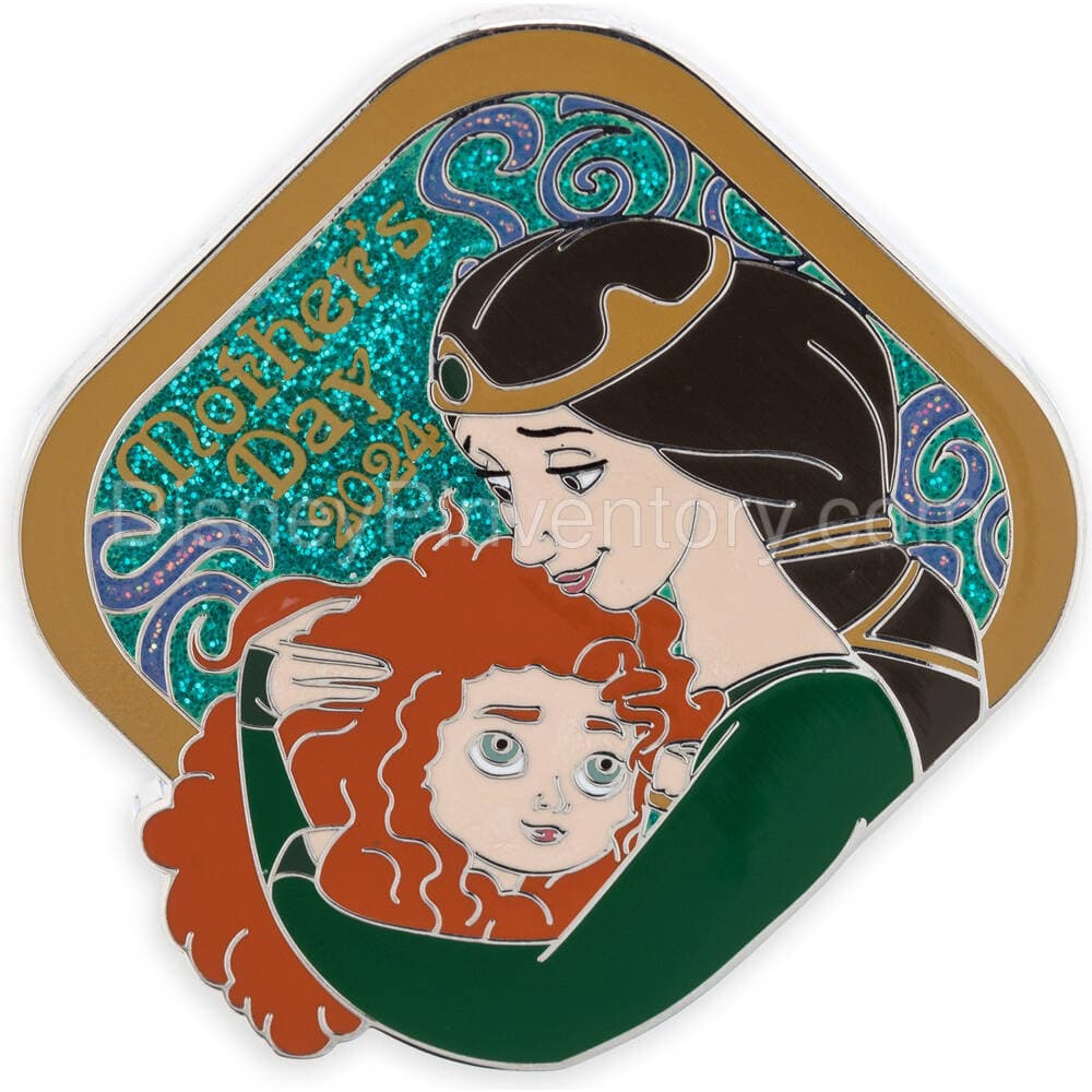 Merida and Queen Elinor Mother's Day 2024 Pin - Brave - Pin 34544