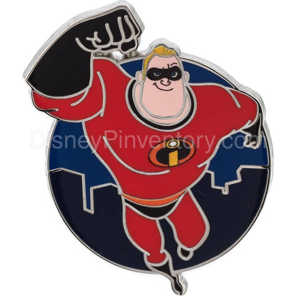 The Incredibles Mystery Pin Set - Mr. Incredible Pin - Pin 34879