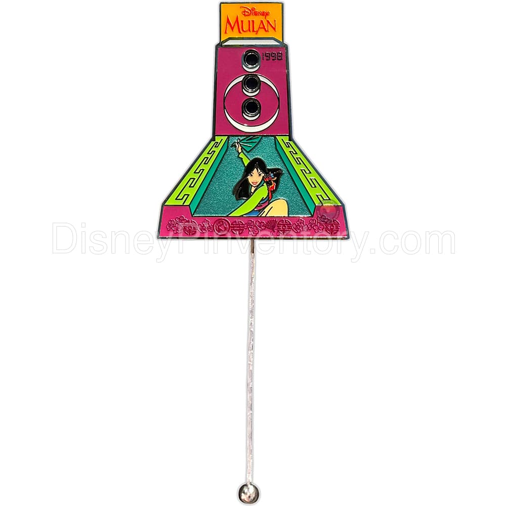 Disney Alley Bowler Arcade Pin - Mulan - Pin 34889