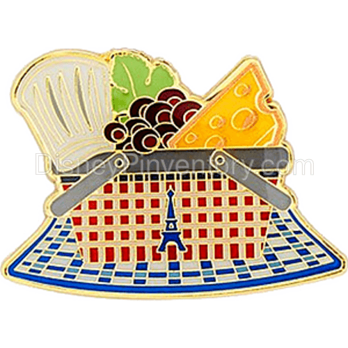 Loungefly Disney Pixar Picnic Blind Box Pin Set - Ratatouille Picnic Basket Pin - BoxLunch Exclusive - Pin 35184