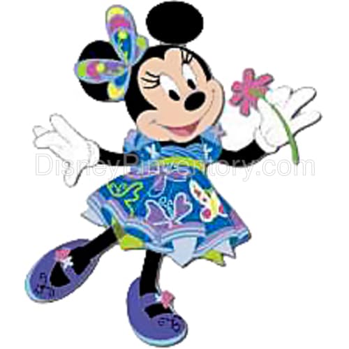 WDI Minnie Mouse Springtime Pin - Pin 35200