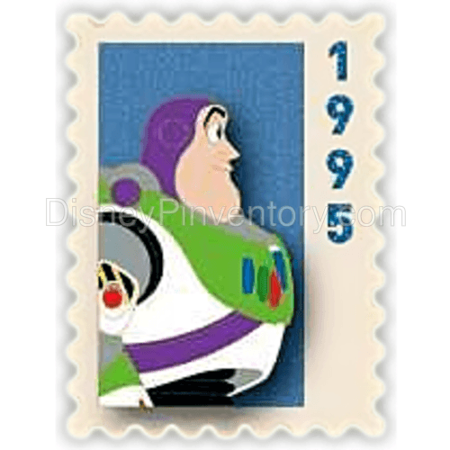 Pixar Commemorative Stamps Series #1 - Buzz Lightyear Pin - DEC - Pin 35240