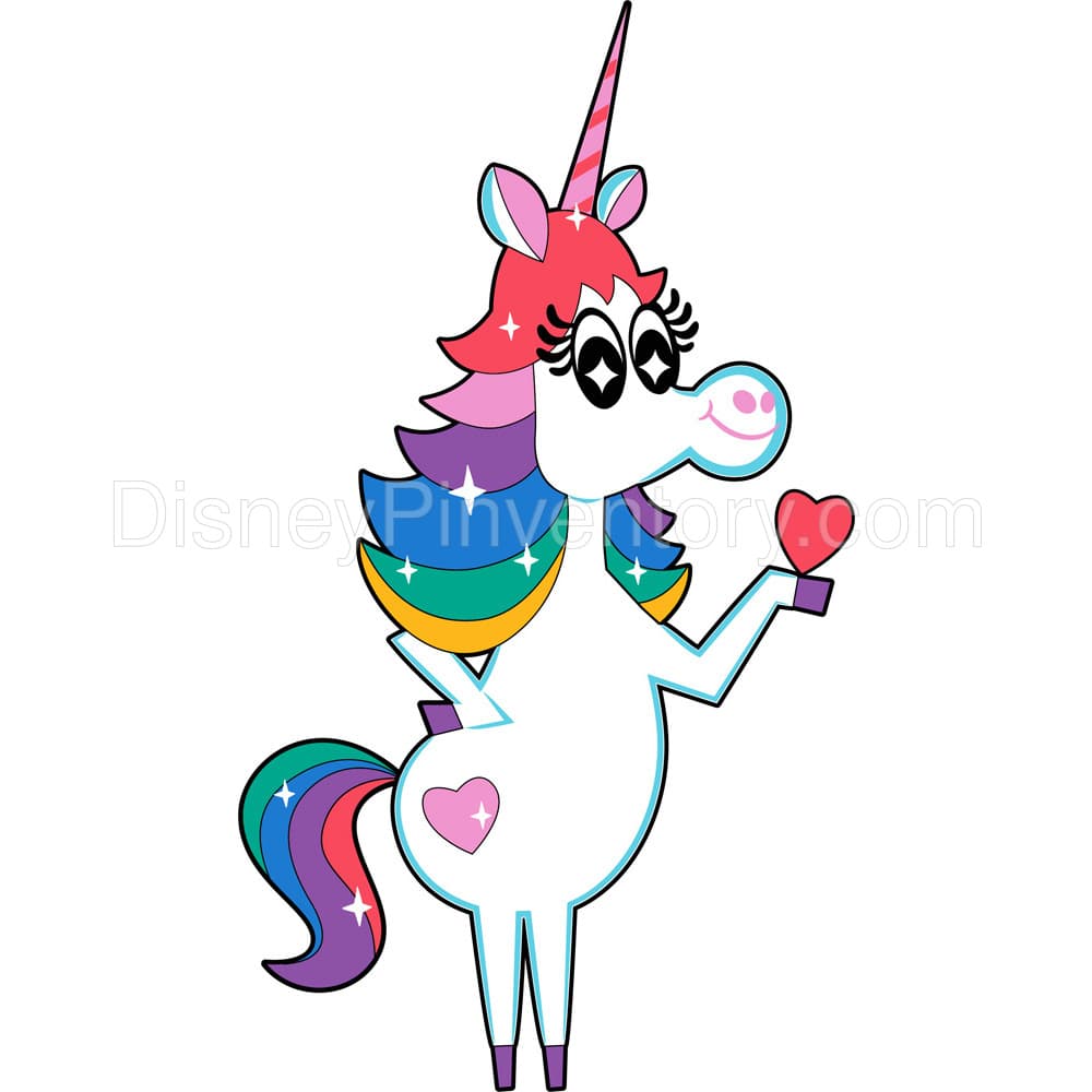 Rainbow Unicorn 1696 - FiGPiN - Pin 35257
