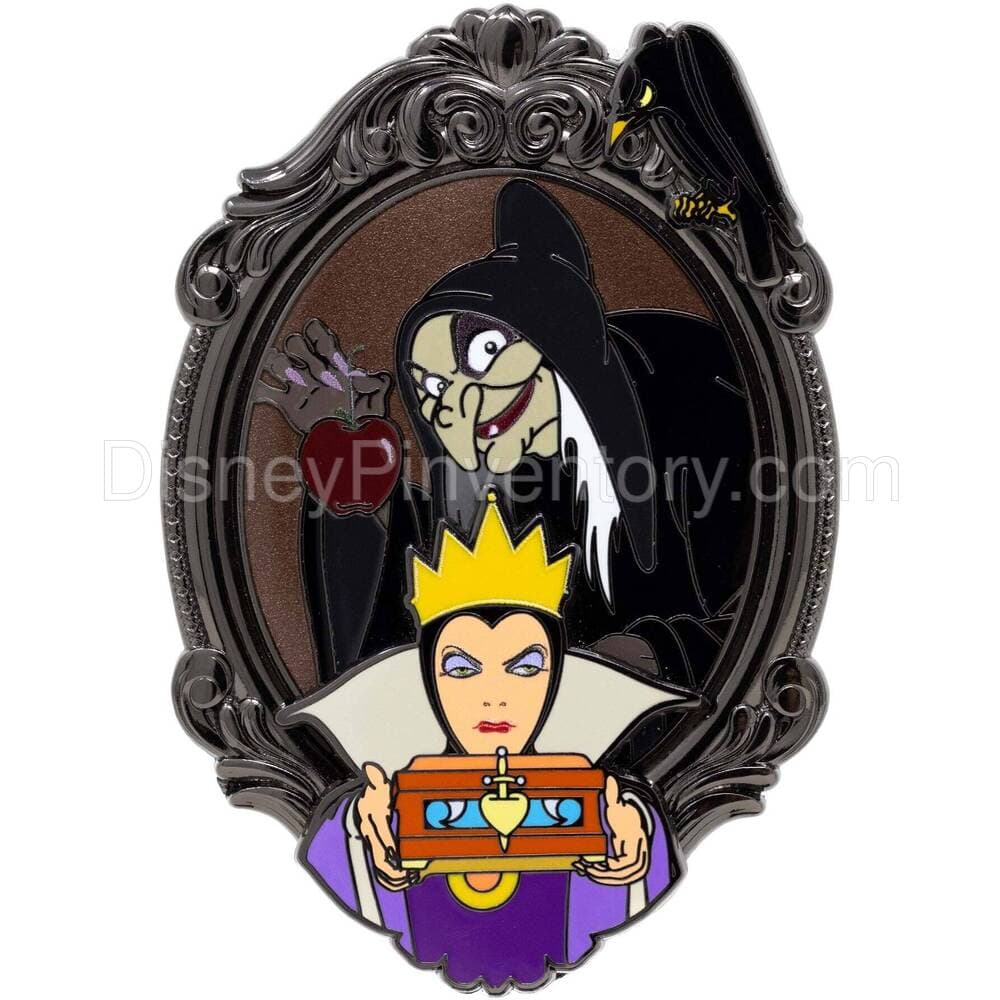 Disney Transformations Series Pin #2 Evil Queen Old Hag Pin on Pin Special Edition - PALM Exclusive - Pin 35275