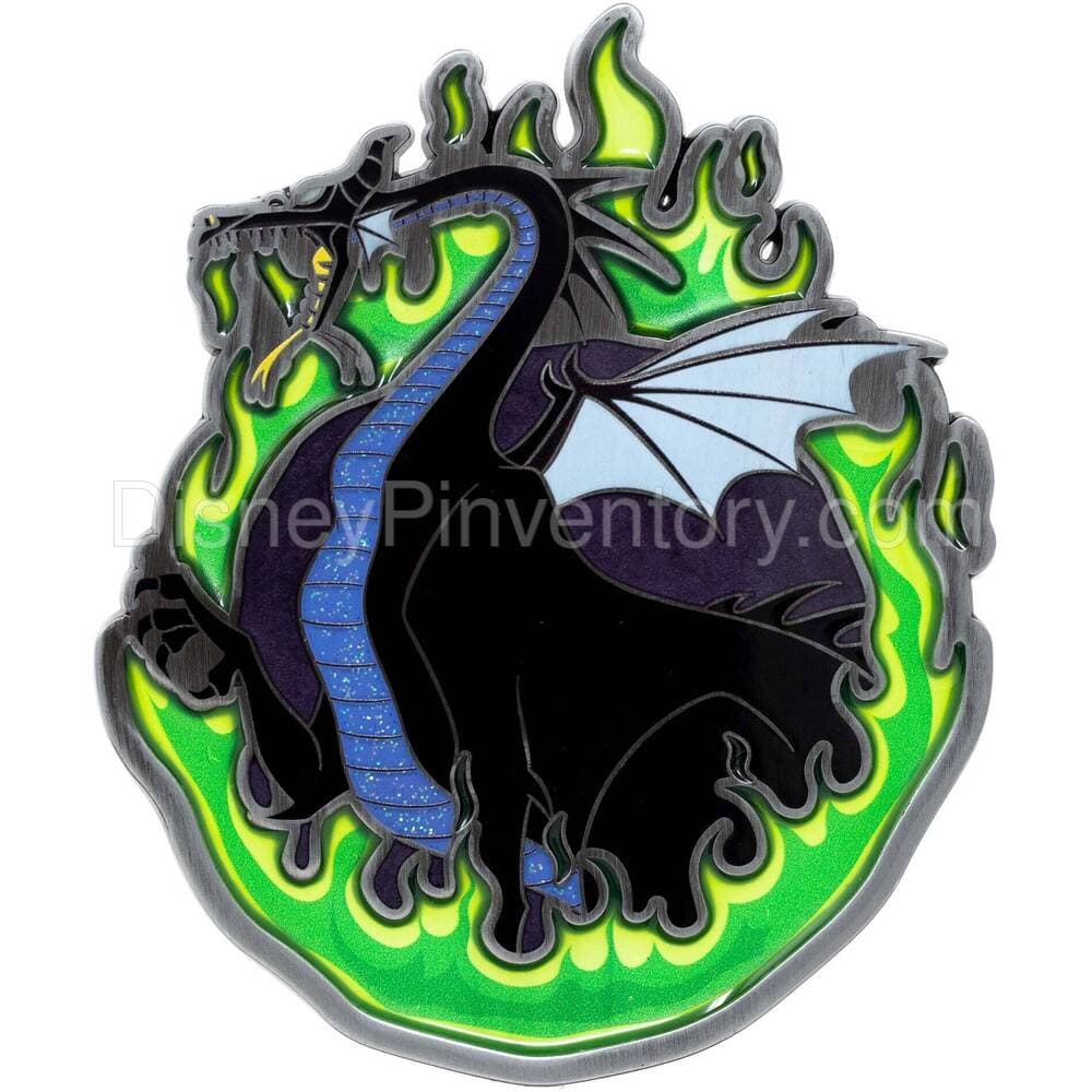 Disney Fire Series - Maleficent Dragon Special Edition Pin - PALM Exclusive - Pin 35337