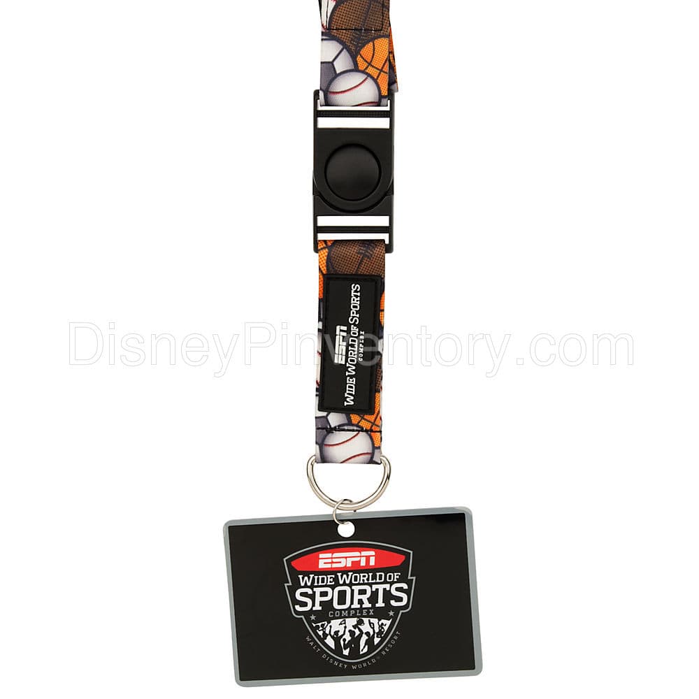 ESPN Wide World of Sports Pin Starter Set - Lanyard - Pin 354