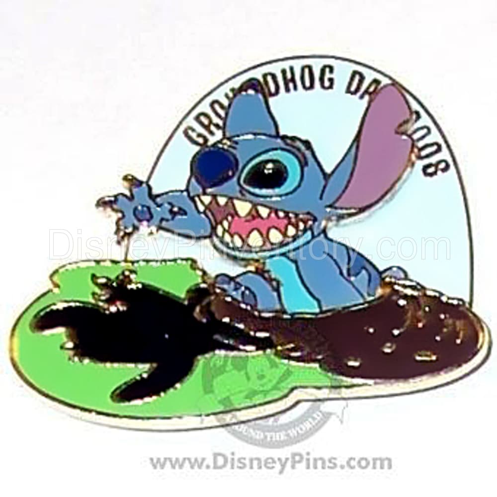 Groundhog Day 2008 - Stitch - Pin 35610