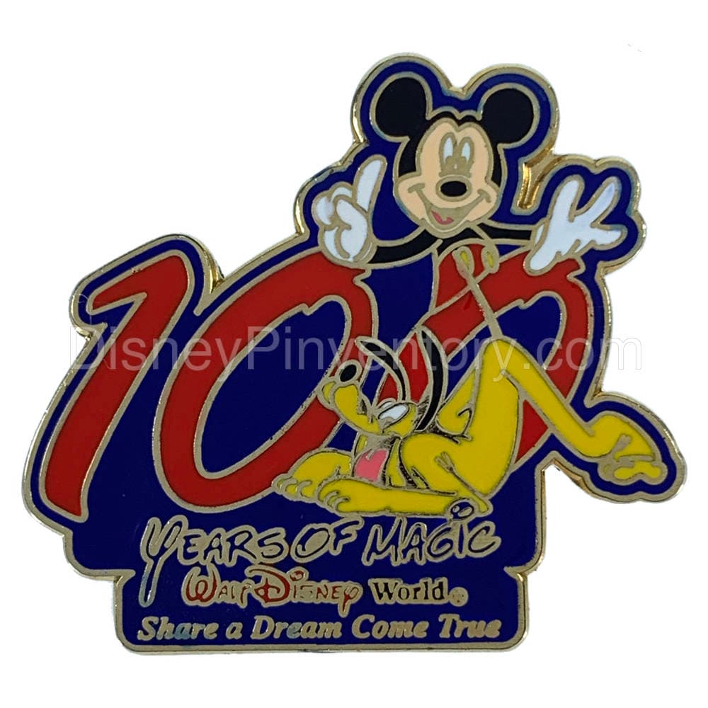 100 Years of Magic - Flex 2002 - Mickey Mouse & Pluto - Pin 35710