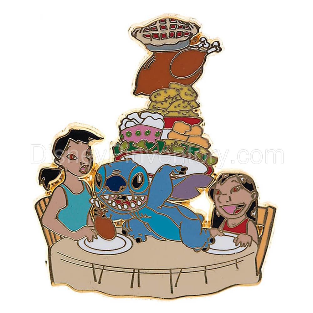 Lilo & Stitch Thanksgiving - Pin 35882