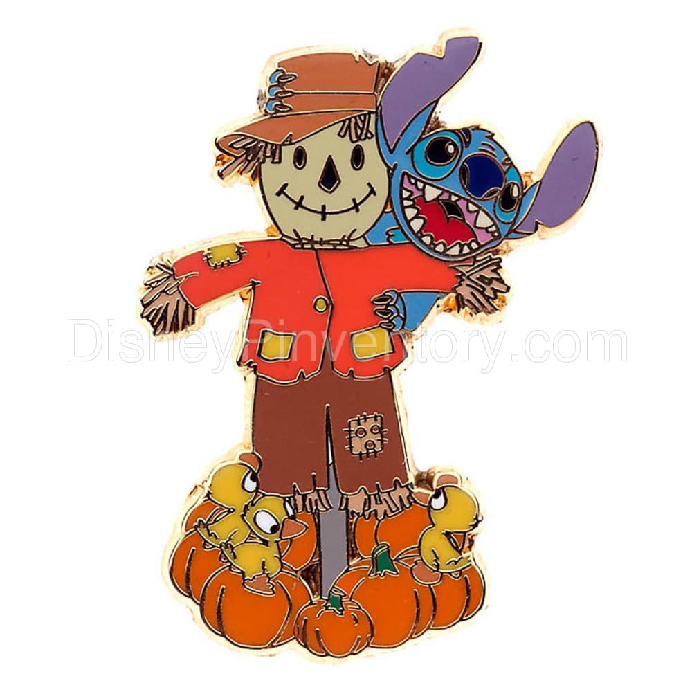Stitch & Scarecrow Autumn - Pin 35890