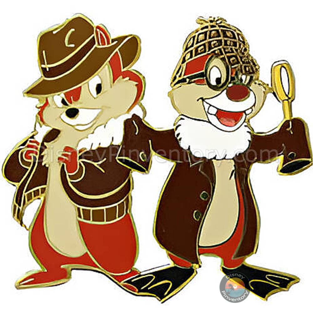 Disney Mall Limited - Chip & Dale Detective - Pin 3590