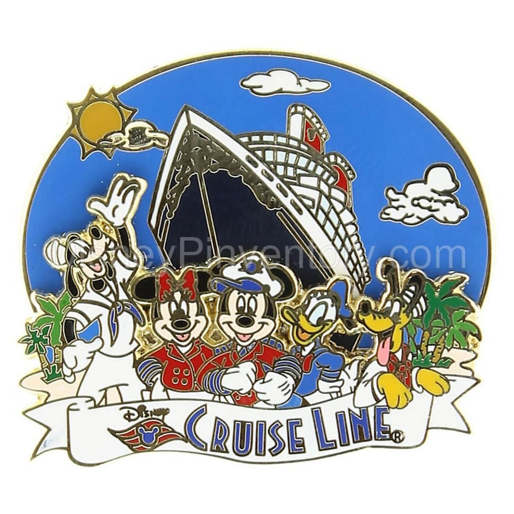 Disney Cruise Line - Captain Mickey & Crew - Pin 35961