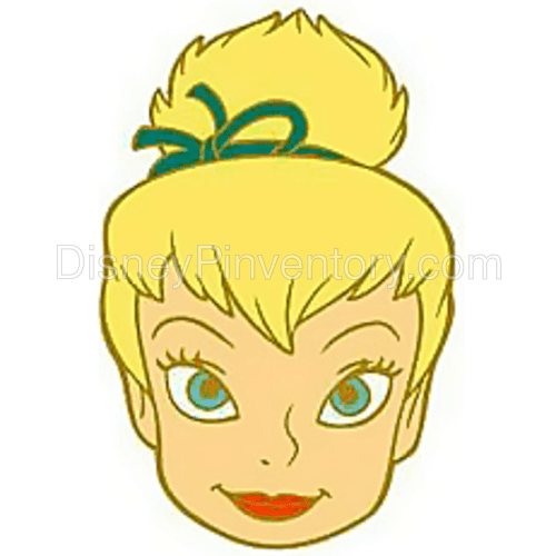 Disney Auctions Tinker Bell Close-Up Jumbo Face Pin - Pin 36158
