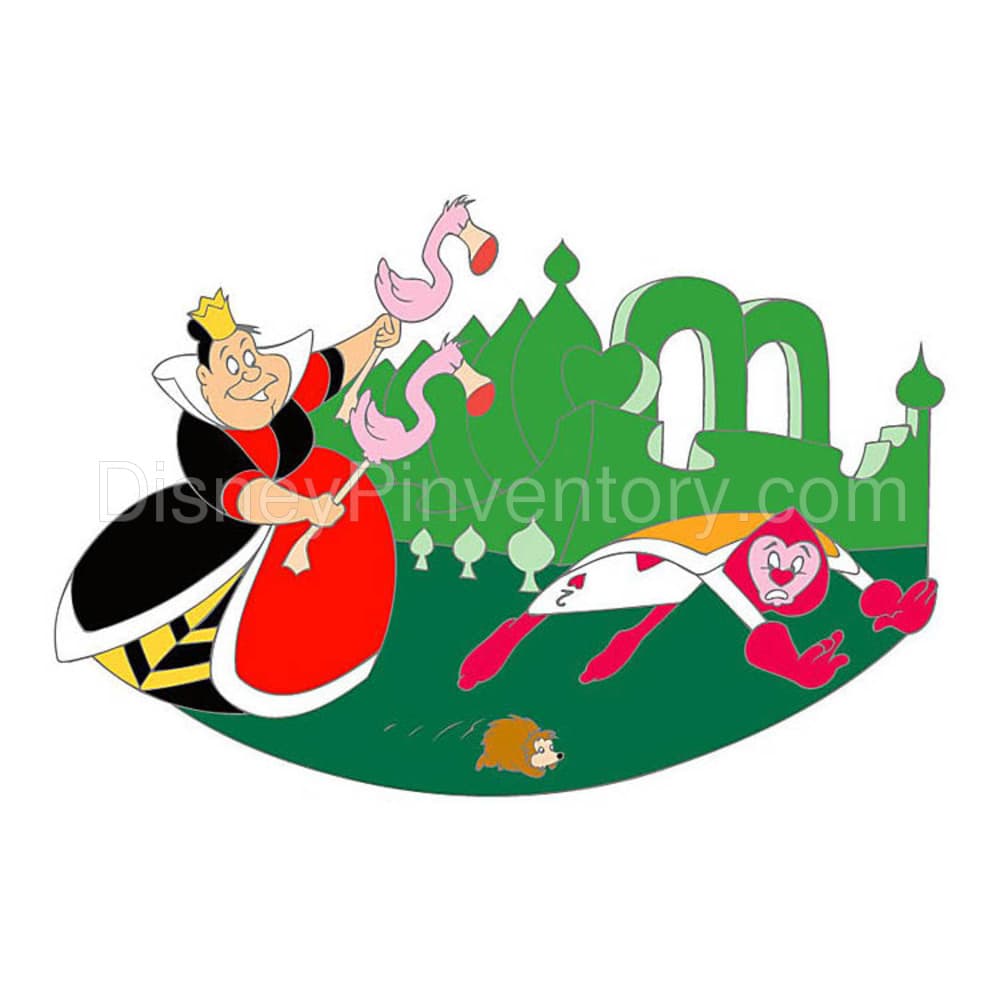 Alice in Wonderland Anniversary Queen of Hearts Pin - Pin 36161
