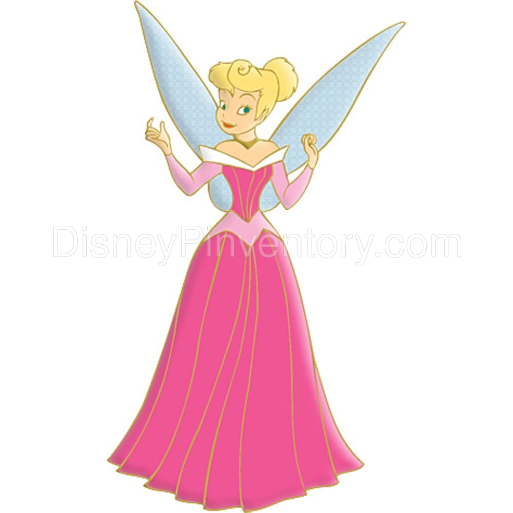 Tinker Bell as Aurora Pin - Pin 36216
