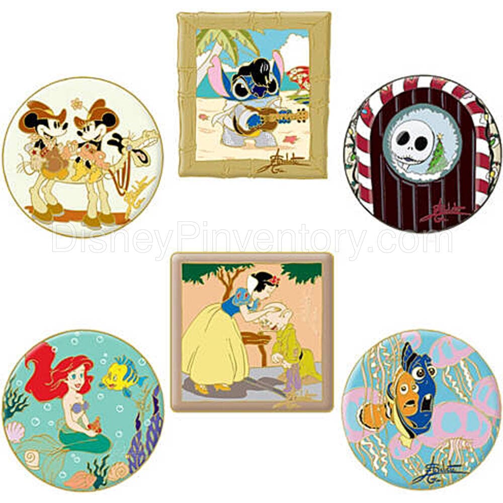 Disney Auctions - Elisabete Gomes Pin Set - Pin 36222