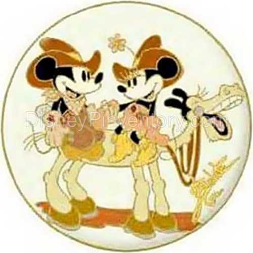 Disney Auctions Elisabete Gomes Mickey & Minnie Mouse Pin - Pin 36223