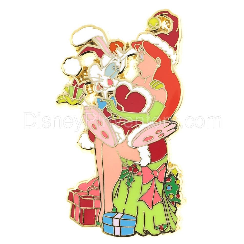 Roger & Jessica Rabbit Christmas Pin - Pin 36287
