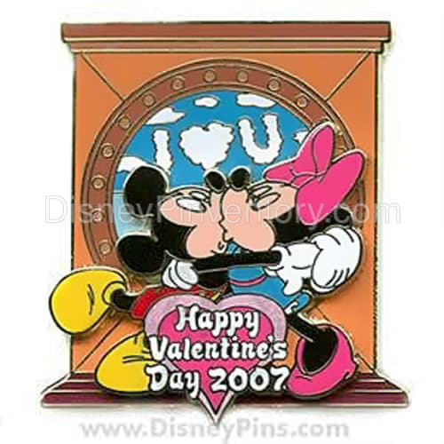 Disney Cruise Line - Happy Valentine's Day 2007 - Mickey & Minnie Mouse - Pin 36314