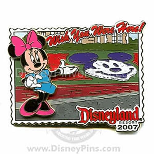 Wish You Were Here Minnie Mouse Pin - Pin 36325