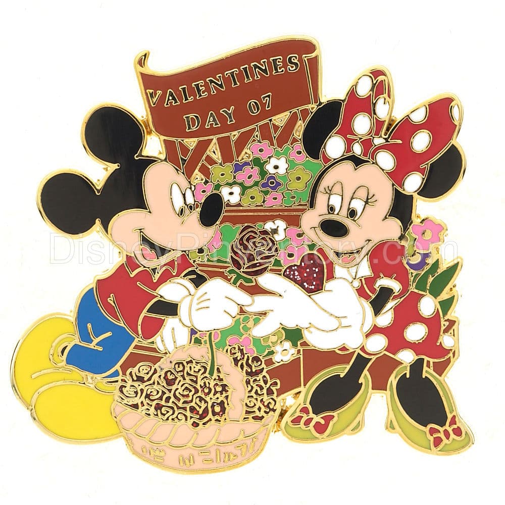 Mickey & Minnie Valentine Pin - Pin 36336