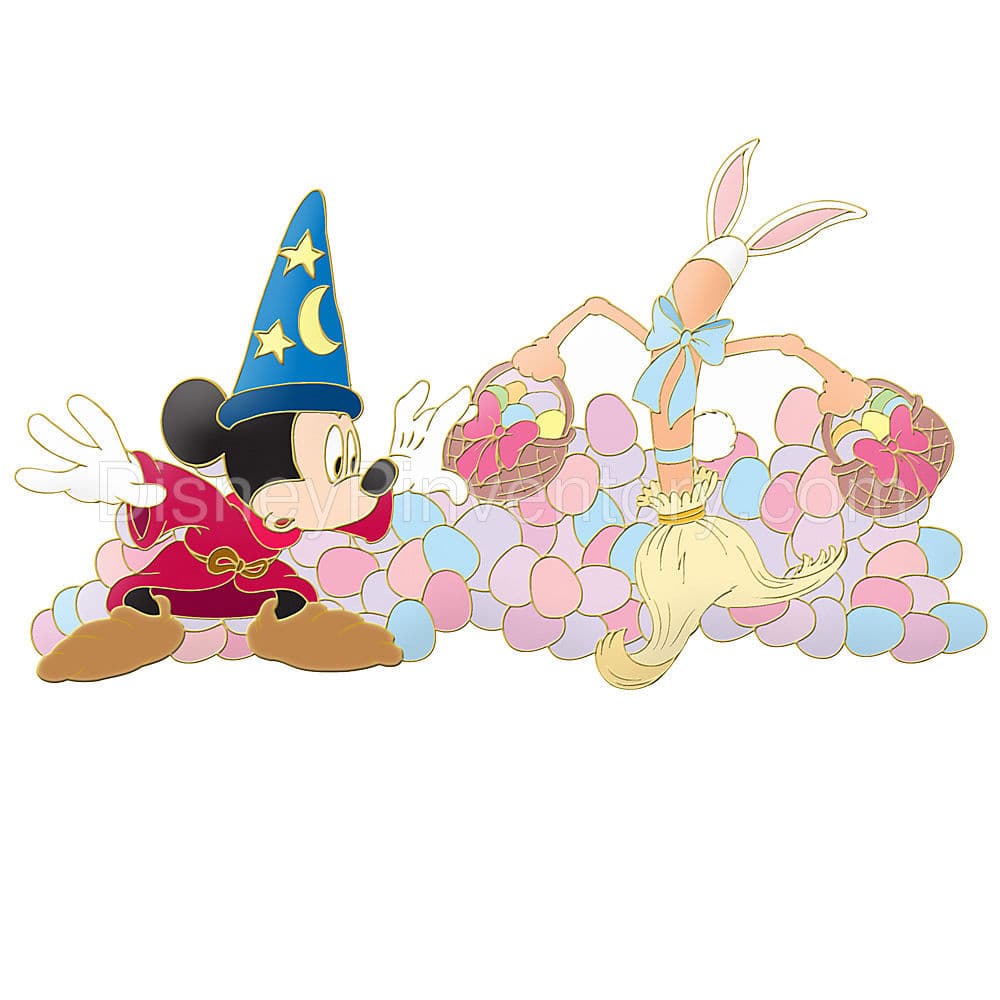 Sorcerer Mickey Easter Bunny Pin - Pin 36391
