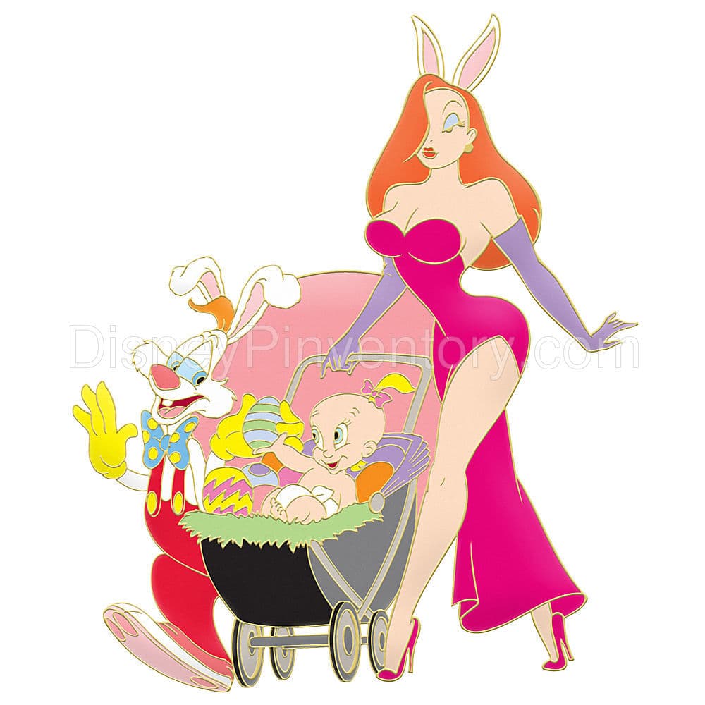 Jessica Rabbit Easter Bunny Pin - Pin 36397