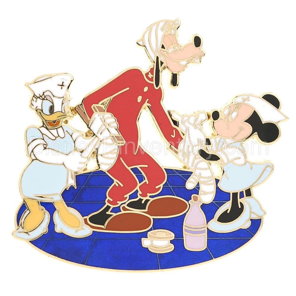 Minnie, Daisy and Goofy Nurses Day Series Pin - Pin 36418