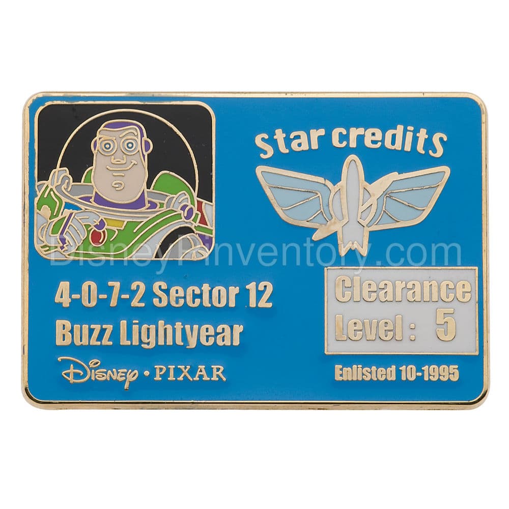Buzz Lightyear Credit Card Series Pin - Pin 36577