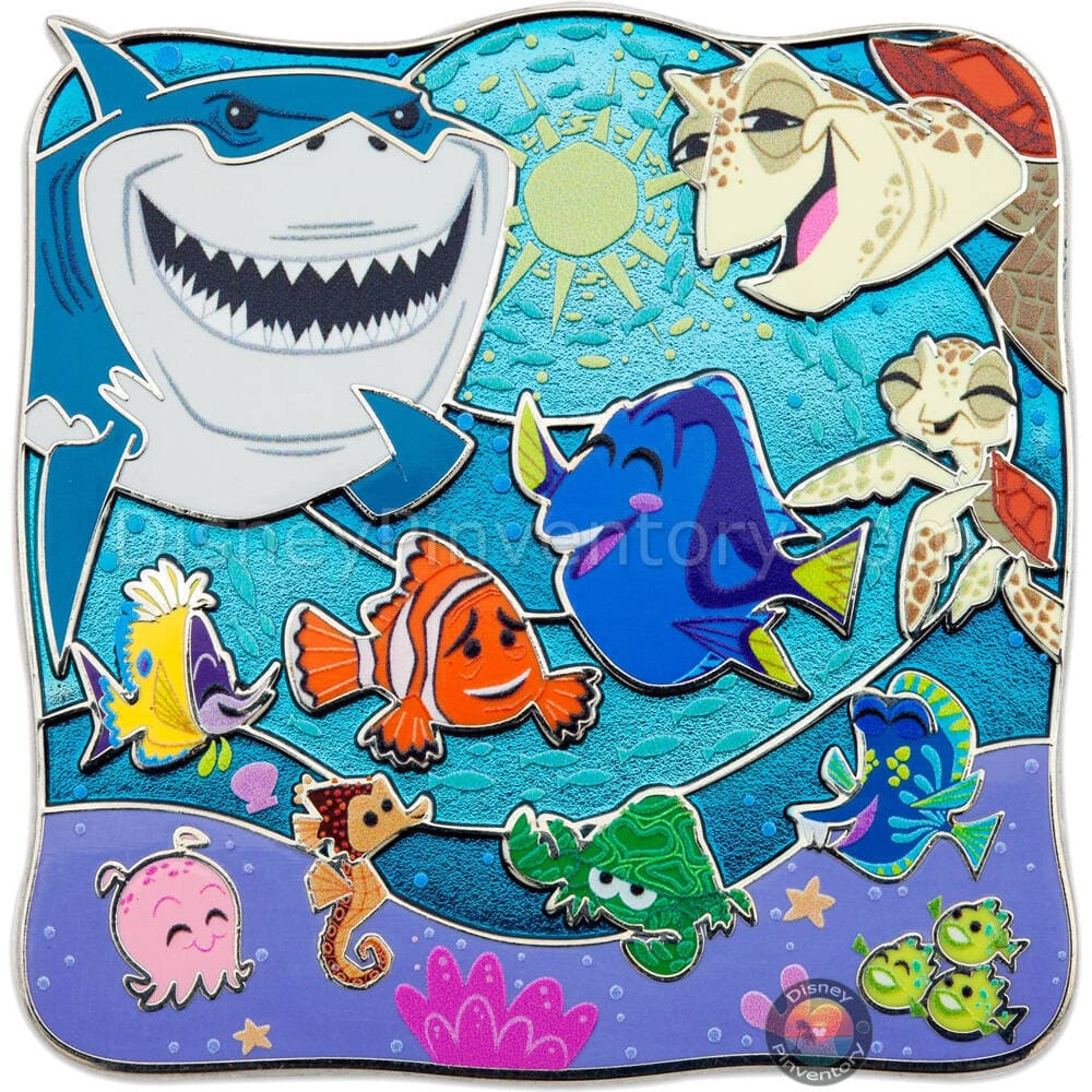 Finding Nemo Supporting Cast Family Pin - Pin 36628