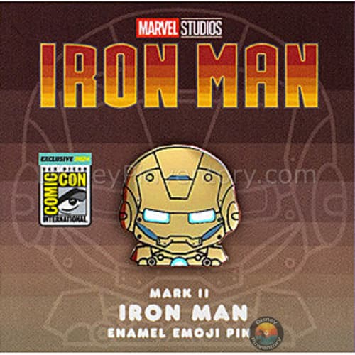 Mark II Gold Iron Man Emoji Pin - SDCC 2024 - Pin 36822