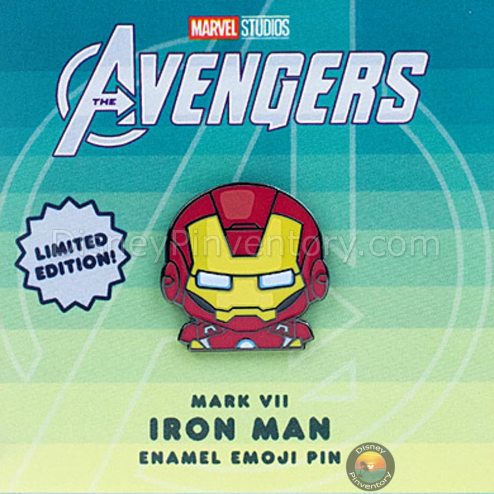 Mark VII Iron Man Emoji Pin - Marvel Studios' The Avengers - Pin 36871