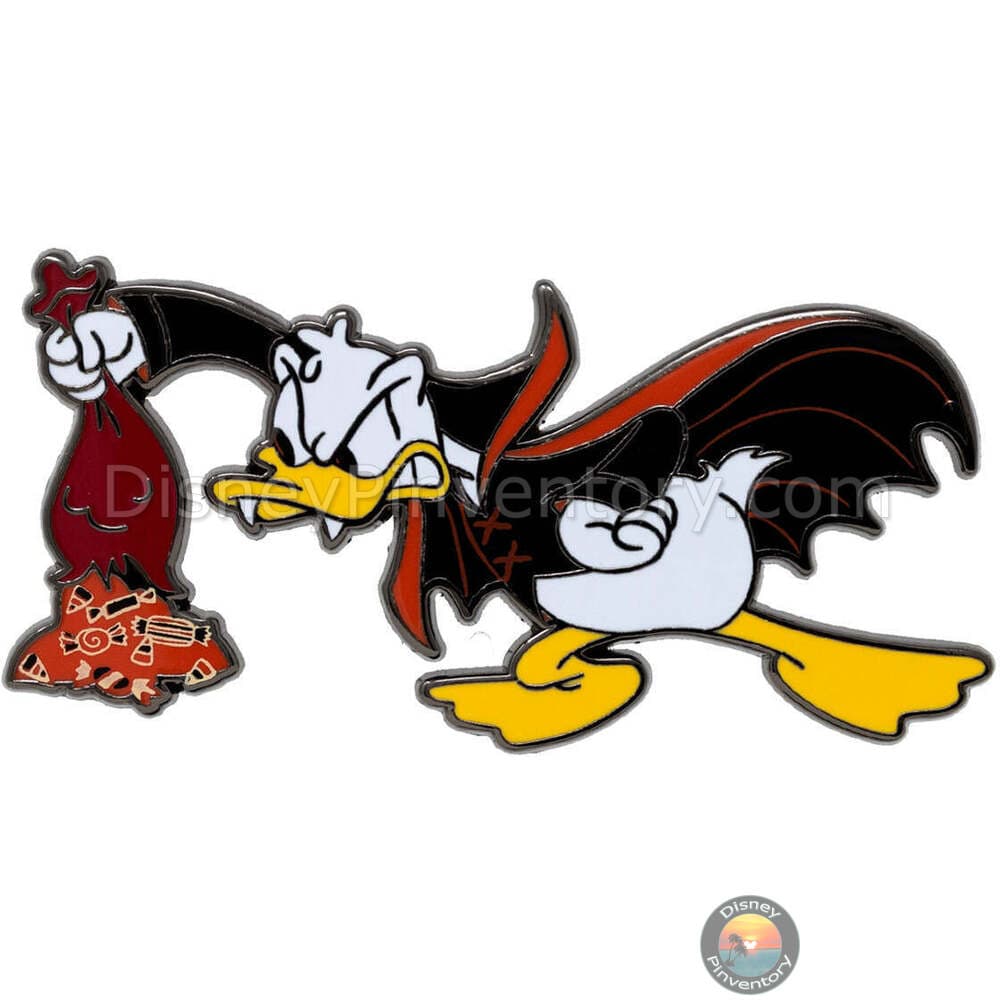 Disney Vampire Donald Duck Halloween Pin - PALM Exclusive - Pin 36901