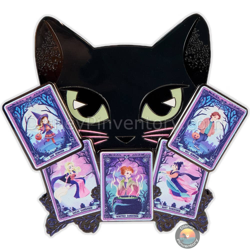 Hocus Pocus Tarot Card Binx Glow Box Sliding Pin - Pin 36987