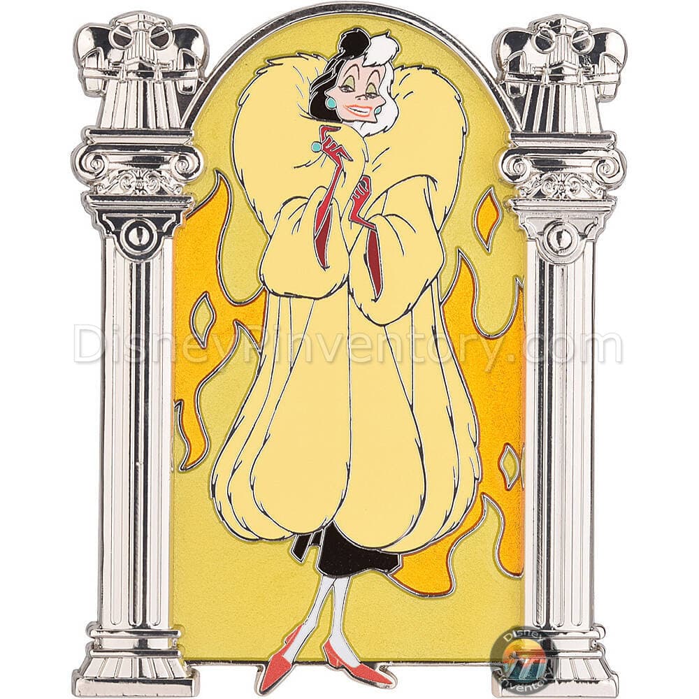 Cruella de Vil Disney Villains Hallway Pin - Disney Pins Blog Exclusive - Pin 37034