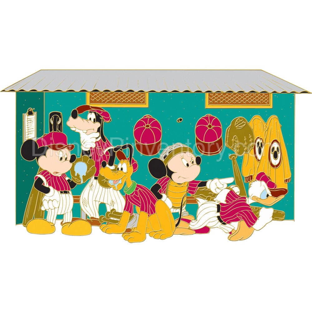 Fab 5 Sluggers Baseball Dugout - Pin 37144