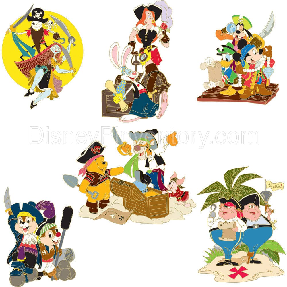 Pirates of the Caribbean Pin Set - Pin 37175