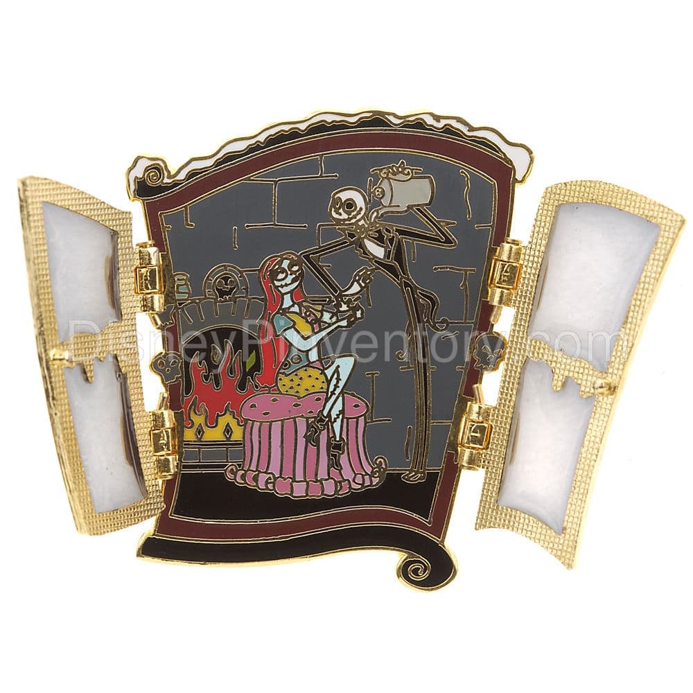 Jack Skellington & Sally Winter Windows Series Pin - Pin 37217